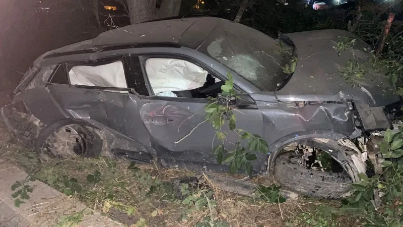 Bursa'da Alkollü Sürücü Kazası! Otomobil Takla Attı