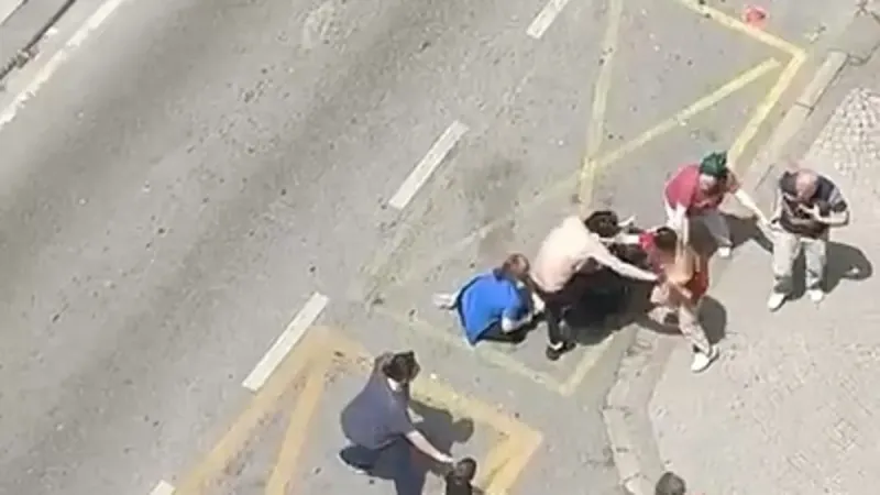 Çocuğunun yanında eski eşi ve ailesini darp etti: O baba tutuklandı!