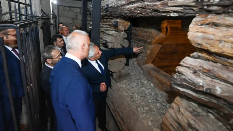 Gordion Antik Kenti'nde yeni mezar odası bulundu