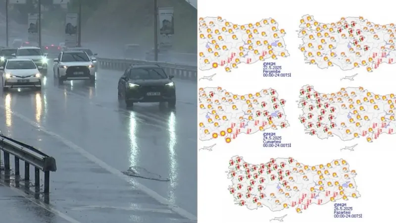 İstanbul'a Kırkikindi Şoku! Meteoroloji'den Sağanak ve Çöl Tozu Alarmı