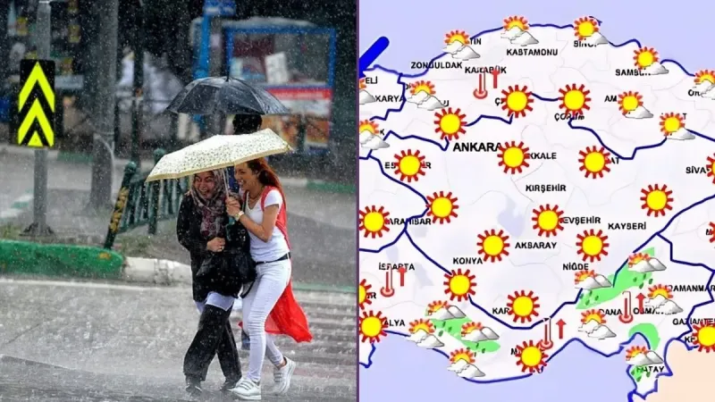 Marmara Alarmda! Sert Rüzgar ve Sağanak Geliyor! Hava Nasıl Olacak?