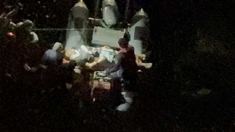 Balık Tutarken Deniz Faciası! Kırıklarla Hastaneye Kaldırıldı