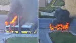 İstanbul'da İETT Otobüsü Alevlere Teslim! İşte O Anlar!