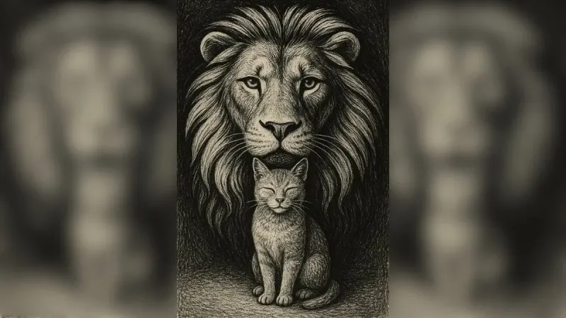 Optik İllüzyon: Aslan mı Kedi mi? Kişiliğin Sırrı Açığa Çıkıyor!