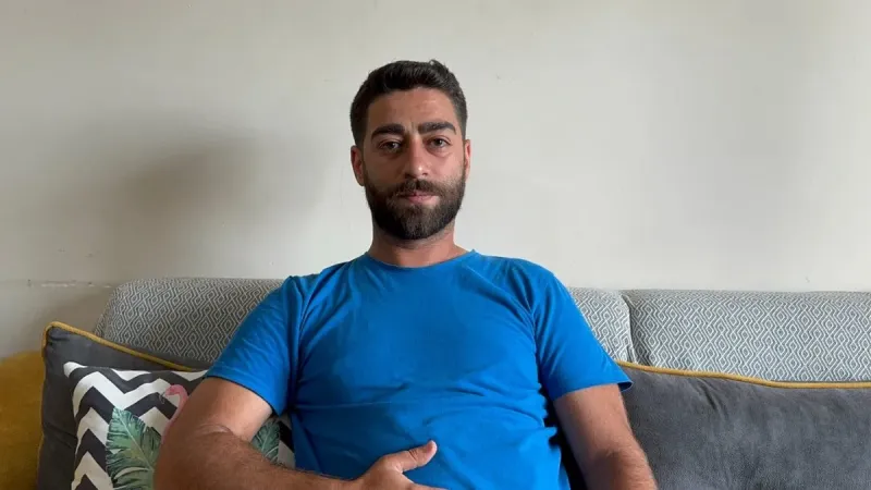 Resim öğretmeni yorgun mermiyle karnından vuruldu