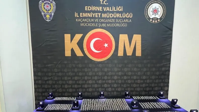 Edirne'de TIR'dan Milyonluk Kaçak Ziynet Operasyonu! Şoke Eden Detaylar