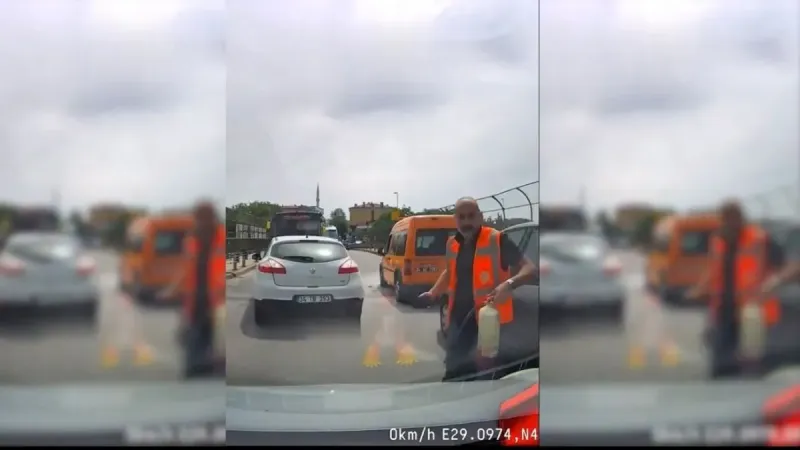 Trafik magandası cezasız kalmadı